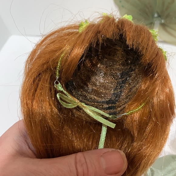 Fairy doll red head porcelain collectible display figurine - Picture 10 of 16